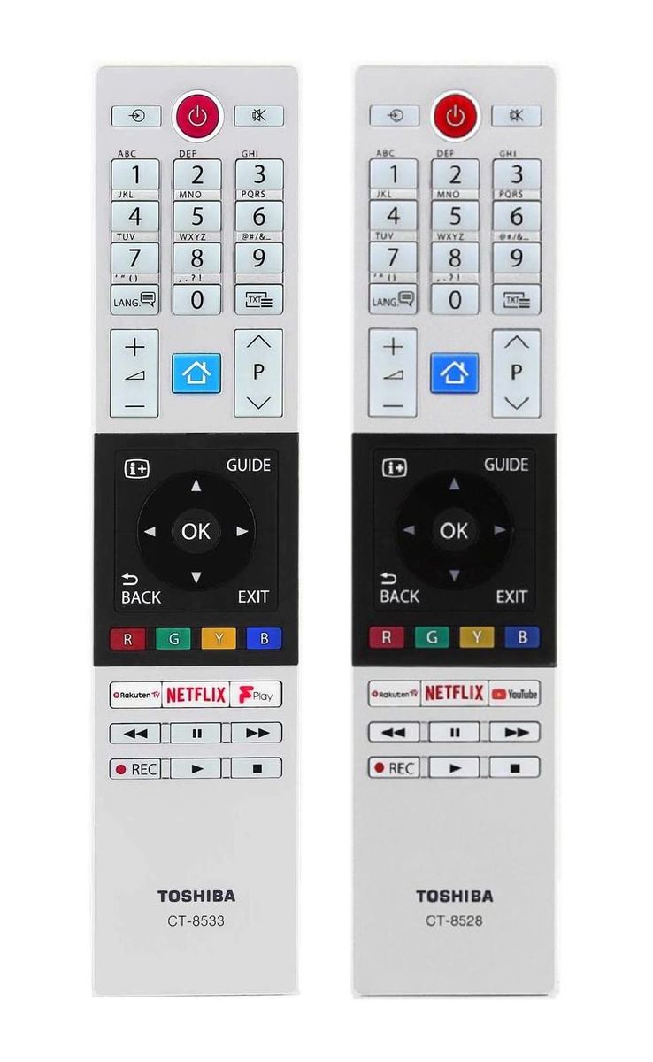 TOSHIBA CT-8528 (CT-8533) - eredeti gyári távirányító