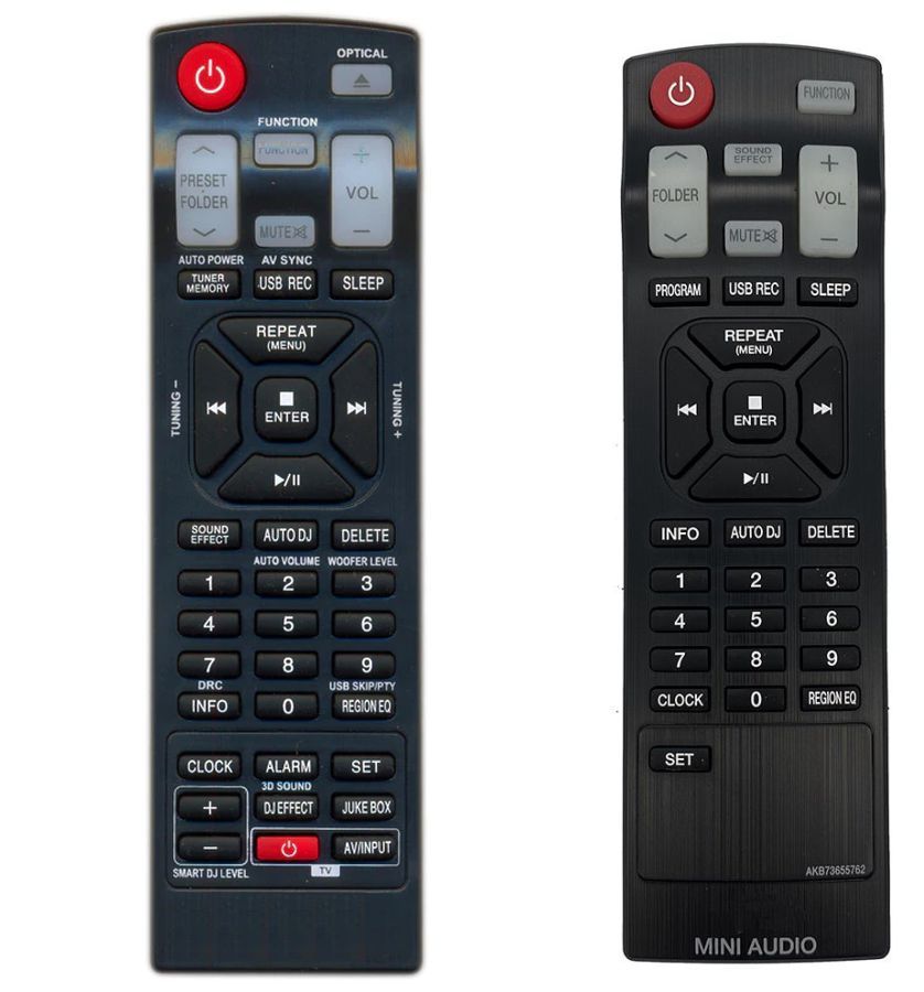 LG AKB73655762 - helyettesítő távirányító