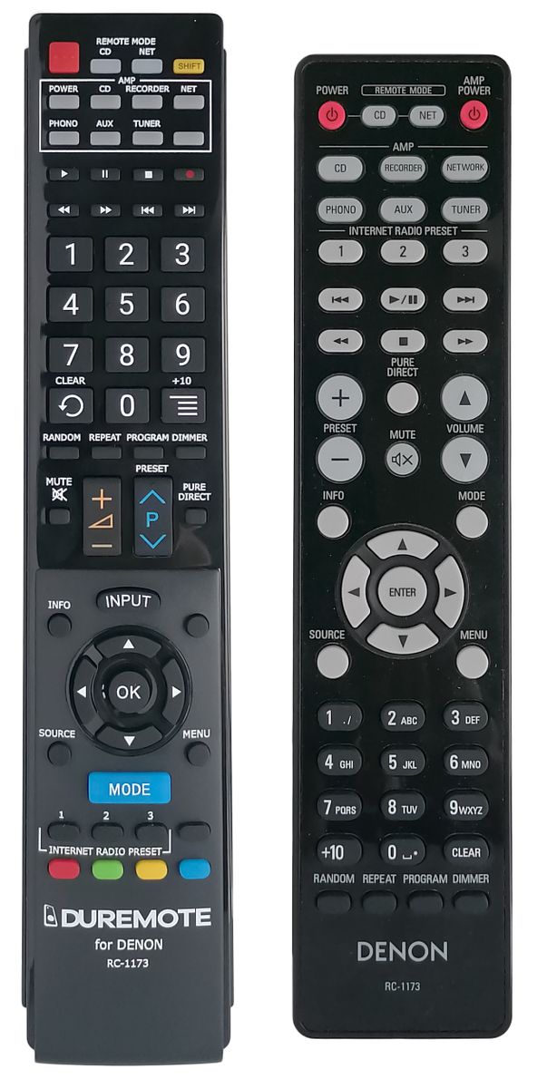 DENON RC-1173 - távirányító duplikátum