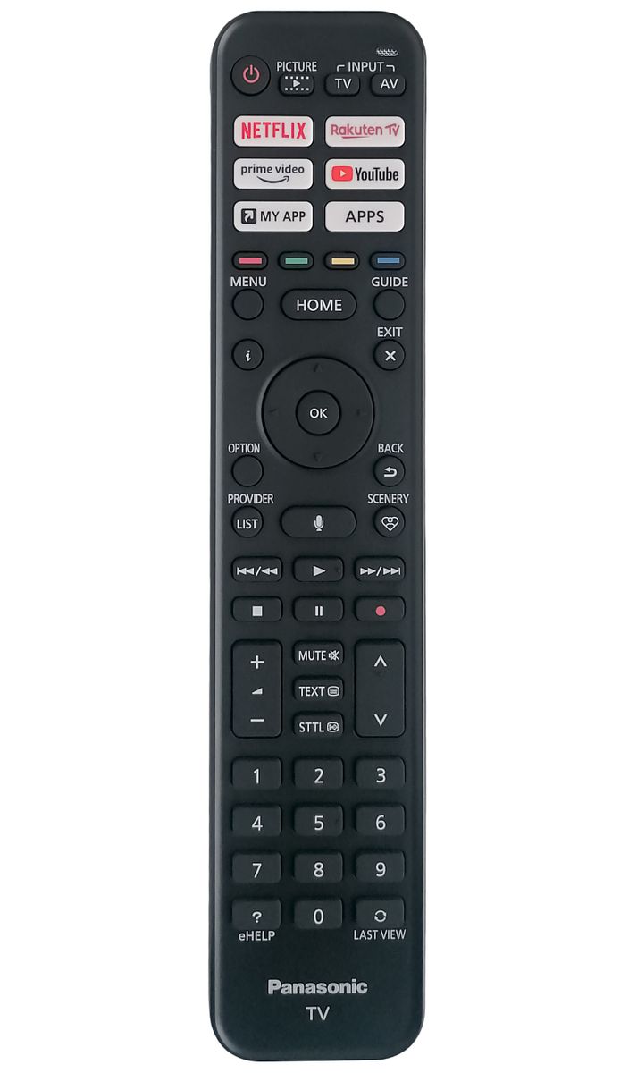 PANASONIC N2QBYA000044 - eredeti gyári távirányító hangvezérléssel