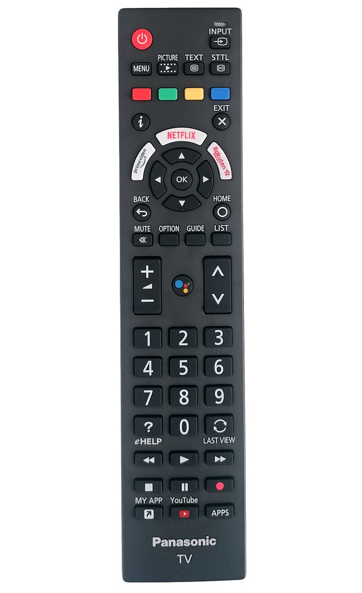 PANASONIC N2QBYA000037 - eredeti gyári távirányító hangvezérléssel
