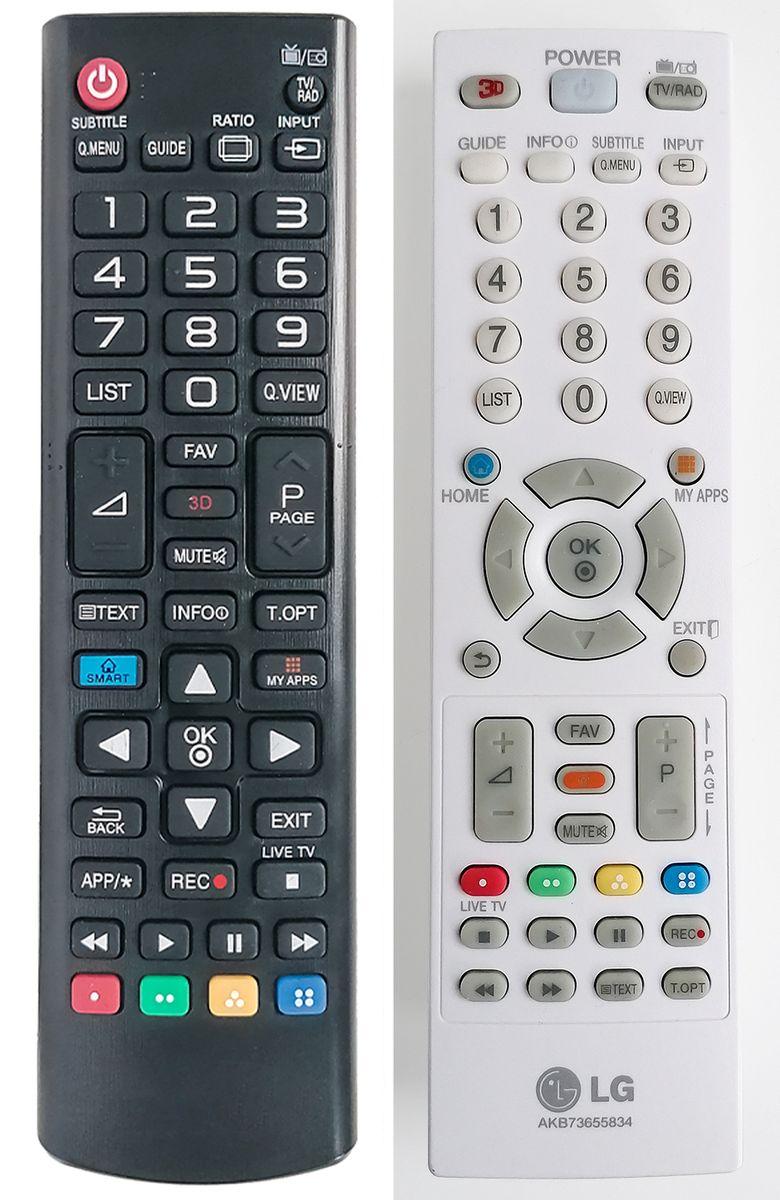 LG AKB73655834 - helyettesítő távirányító