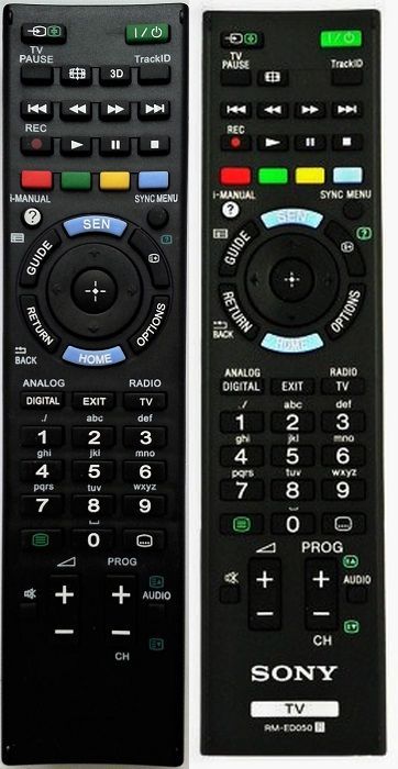 SONY RM-ED050 - helyettesítő távirányító