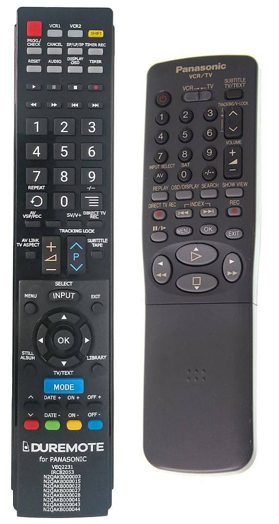 PANASONIC VEQ2231 - távirányító duplikátum