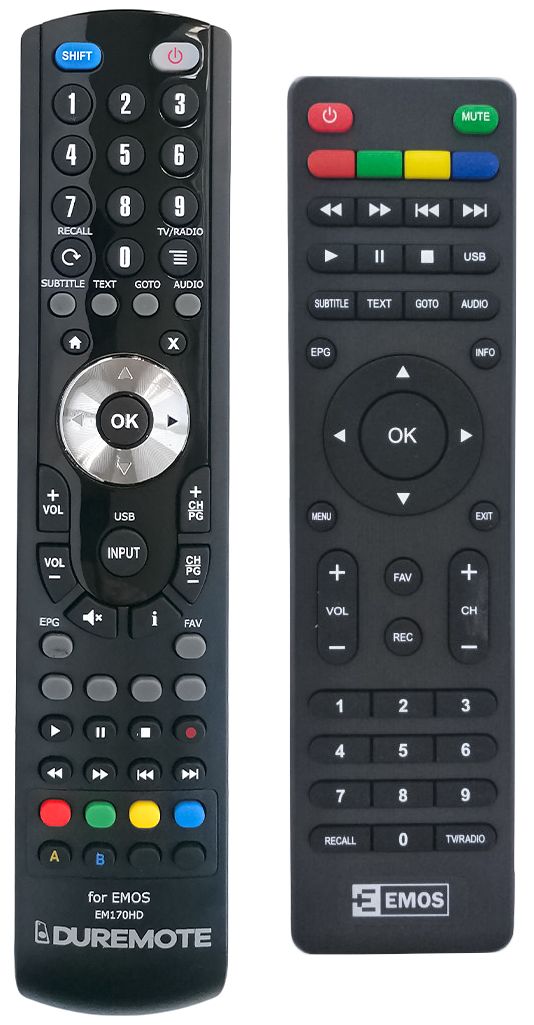 EMOS EM170HD - távirányító duplikátum