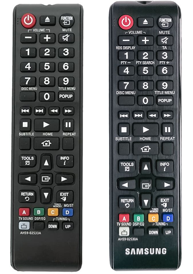 SAMSUNG AH59-02530A - helyettesítő távirányító