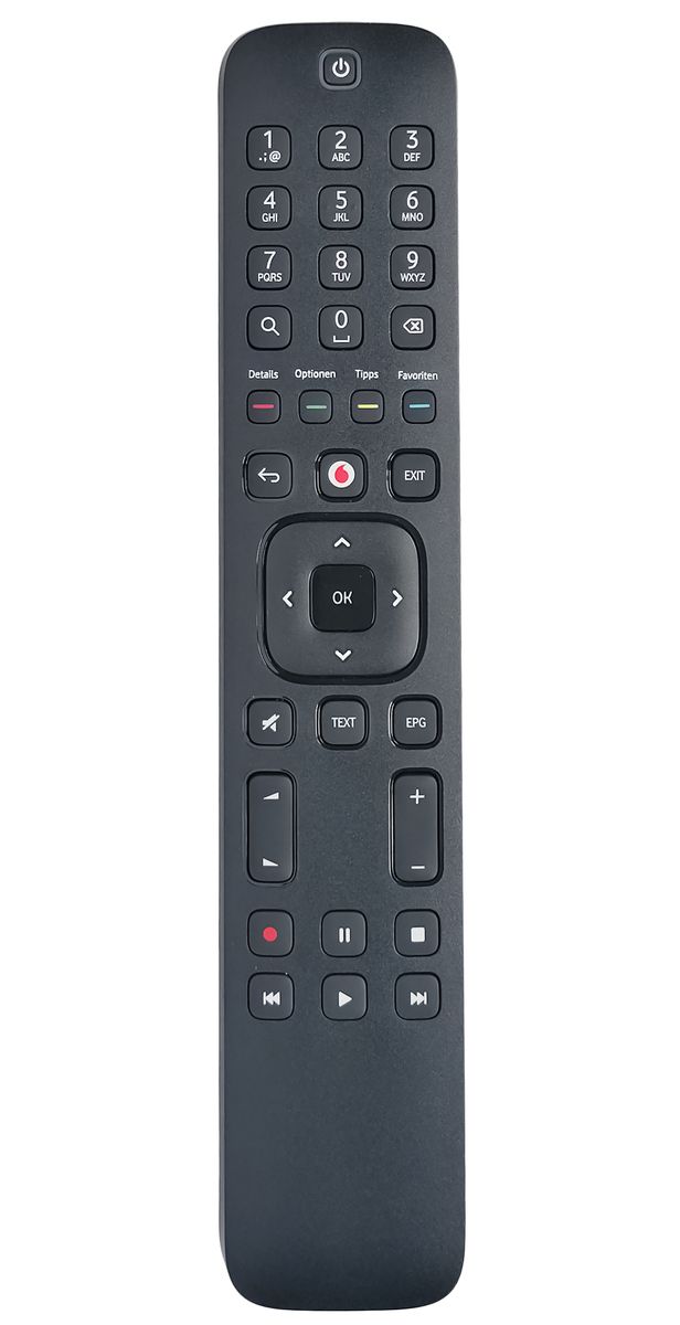 Vodafone TV Center 2000, RC3273801-01B  - helyettesítő távirányító