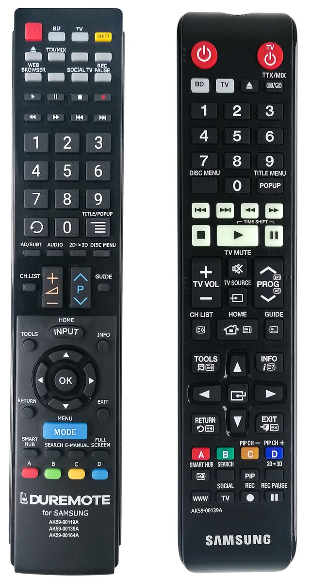 SAMSUNG AK59-00139A - távirányító duplikátum