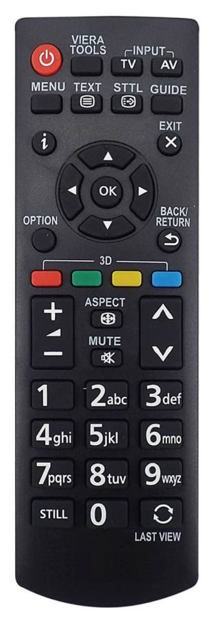 PANASONIC N2QAYB000817 - helyettesítő távirányító