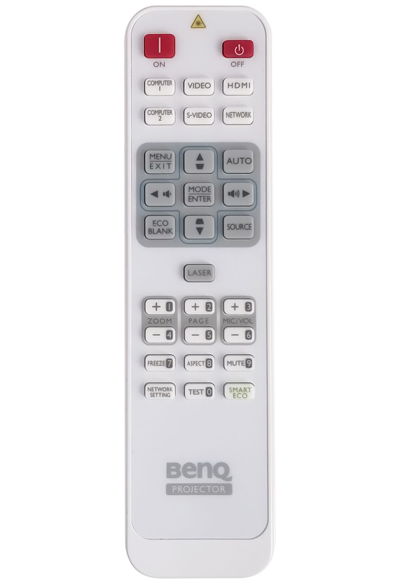 BENQ MP780, MW721, MW767, MW820, MW853, MW860, MX717, MX720, MX750, MX763, MX764, MX766, MX819, MX822, MX852 - eredeti gyári távirányító