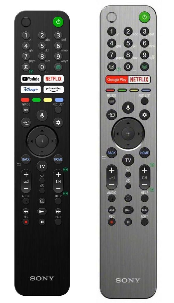 SONY RMF-TX611E black - eredeti gyári távirányító hangvezérléssel