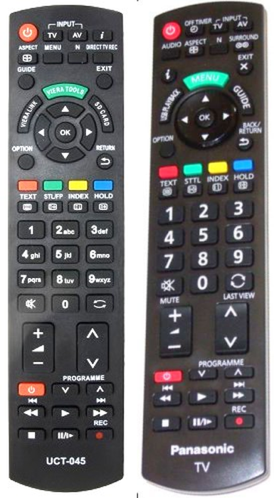 PANASONIC N2QAYB000807 - helyettesítő távirányító
