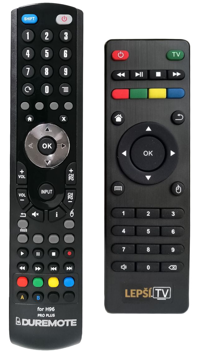 LepsiTV SET TOP BOX - távirányító duplikátum