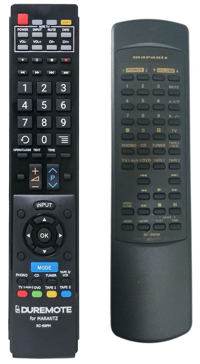 MARANTZ RC68PM + TV vezérlés (mini TV) - távirányító duplikátum