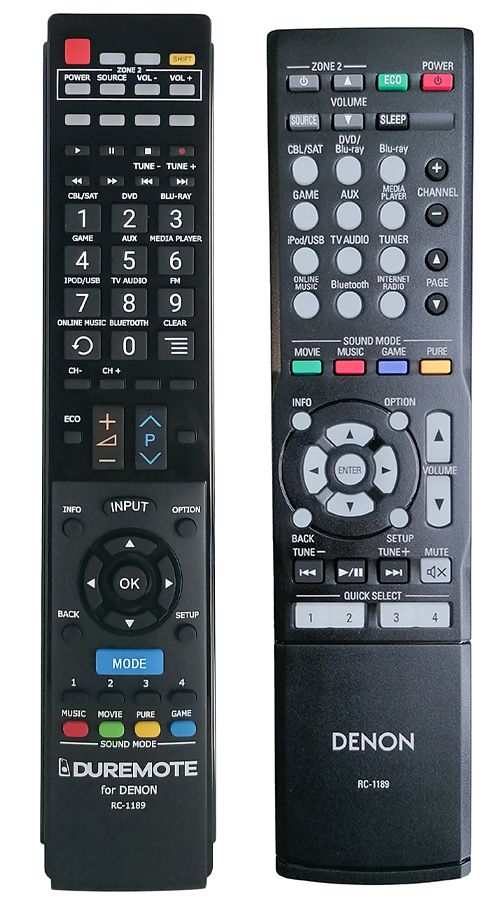 DENON RC-1189 - távirányító duplikátum