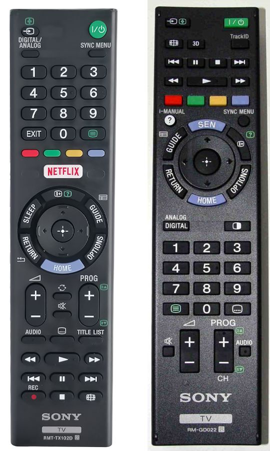 SONY RM-GD022 - eredeti gyári távirányító