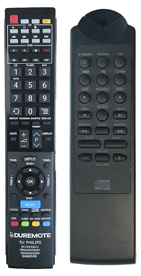 PHILIPS RH6825/00 - távirányító duplikátum