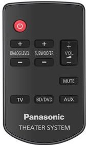 PANASONIC N2QAYC000064 - eredeti gyári távirányító