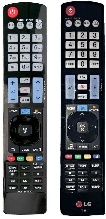 LG AKB73756564 - helyettesítő távirányító