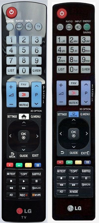 LG AKB73615307 - eredeti gyári távirányító