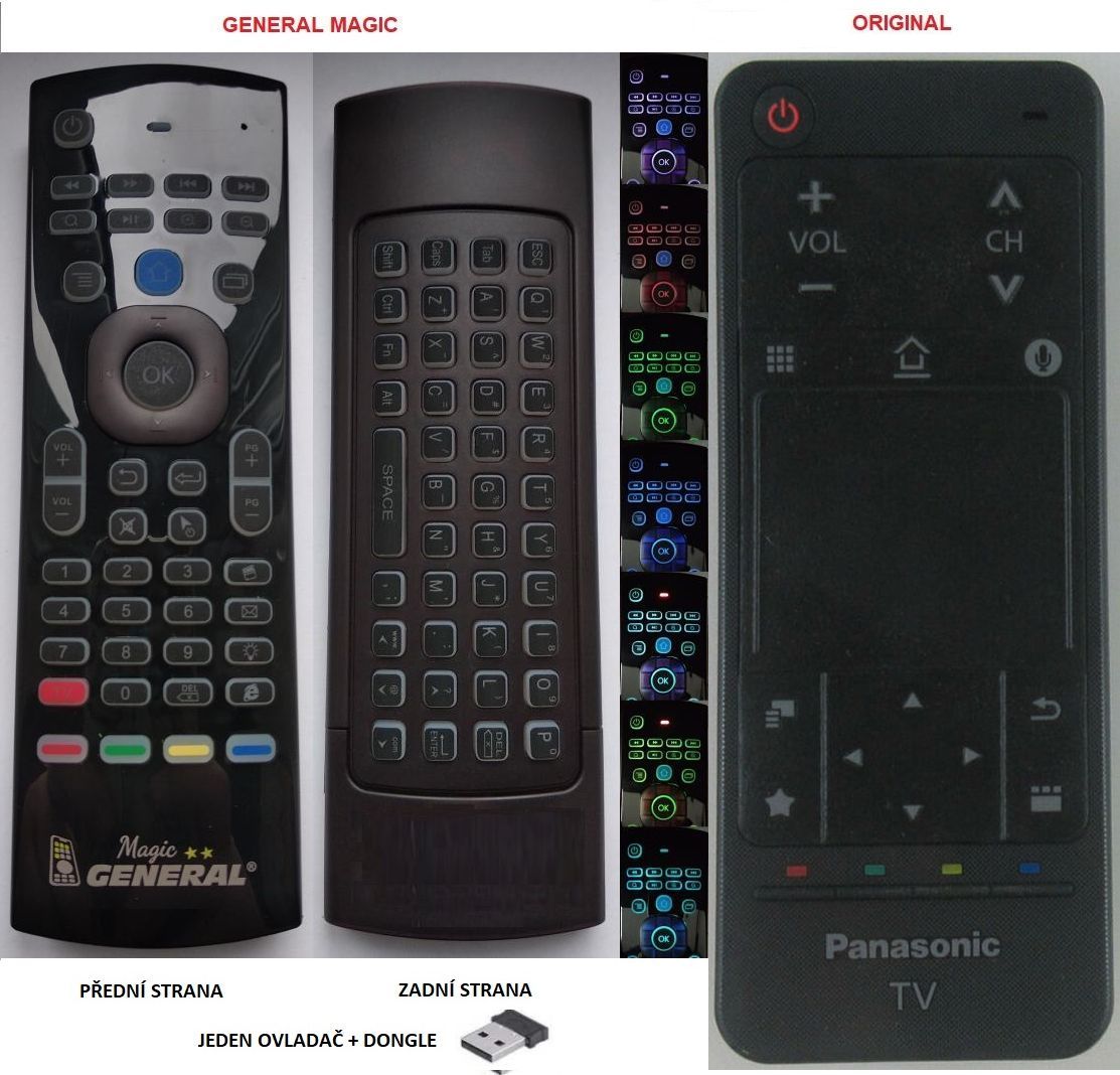 PANASONIC N2QBYA000014 - mágikus   


kompatibilis General márkájú távirányító