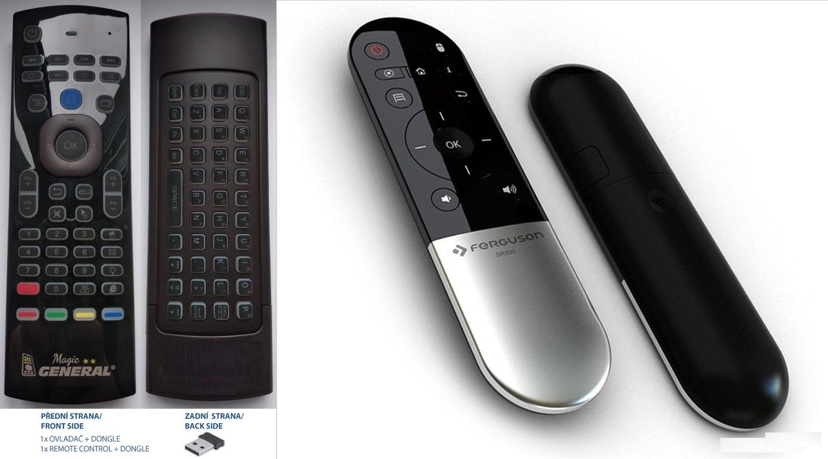 FERGUSON SR300 AIR MOUSE -   


kompatibilis General márkájú távirányító