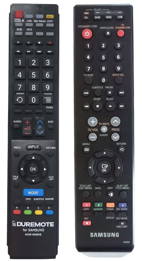 SAMSUNG AK59-00084B - távirányító duplikátum