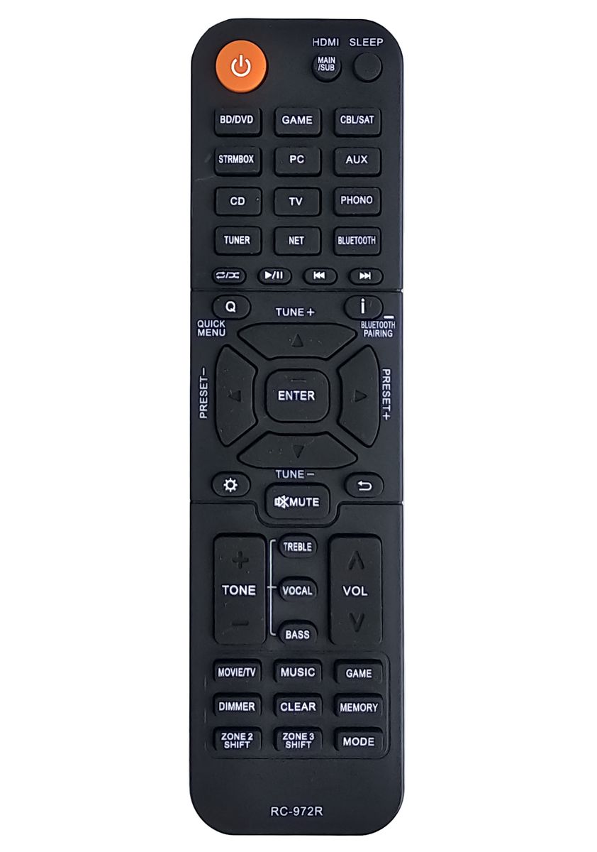 ONKYO RC-972R - helyettesítő távirányító