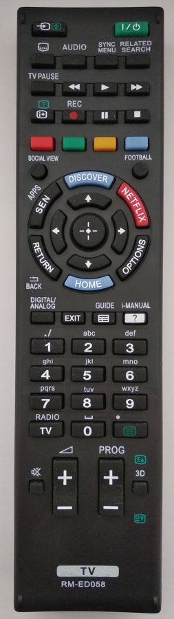 SONY RM-ED059 - helyettesítő távirányító