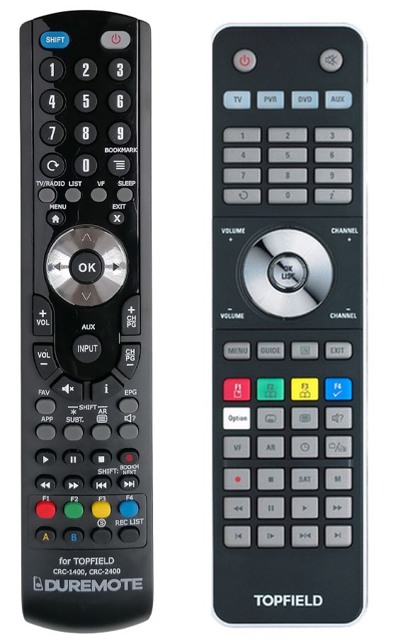 TOPFIELD CRC-1400, CRC-2400 - távirányító duplikátum
