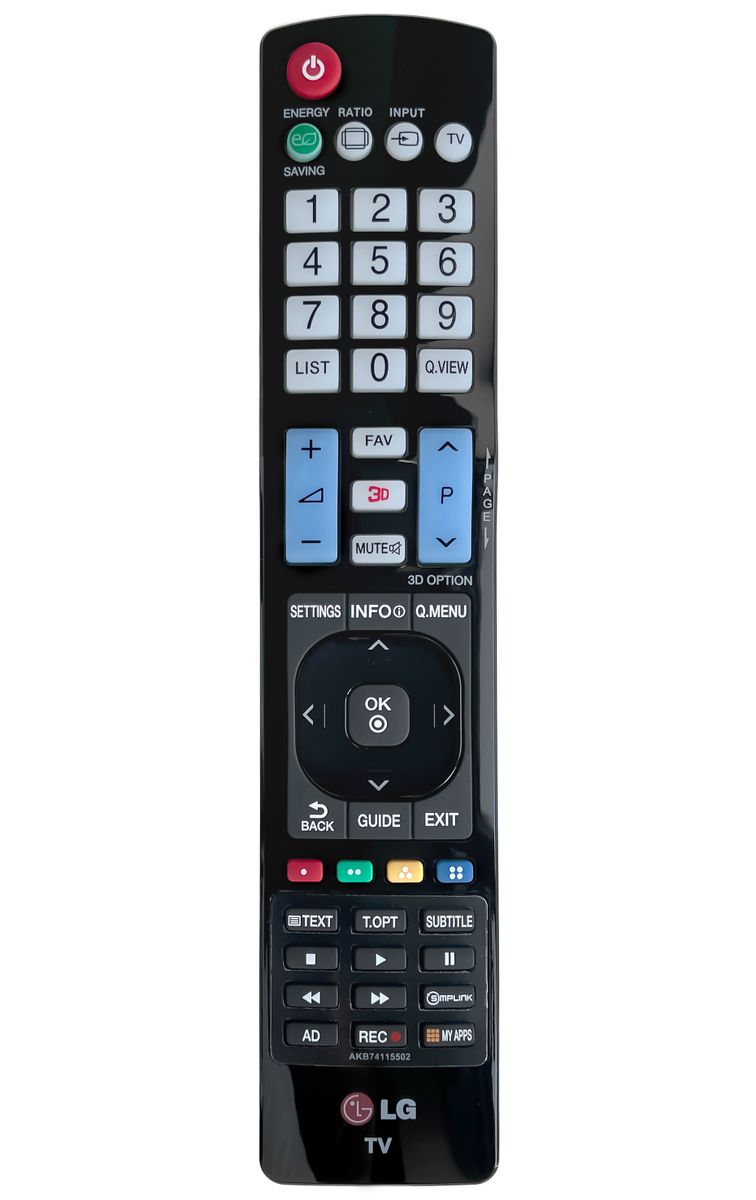 LG AKB74115502 Info - eredeti gyári távirányító