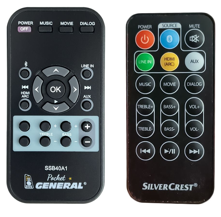 SILVERCREST SSB40A1 -   


távirányító
 duplikátum