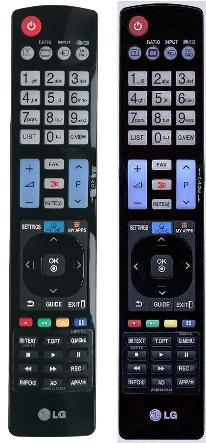 LG AKB73615302 - eredeti gyári távirányító