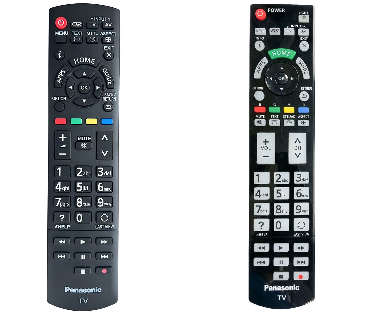 PANASONIC N2QAYB000936 (N2QAYB000829) - eredeti gyári távirányító