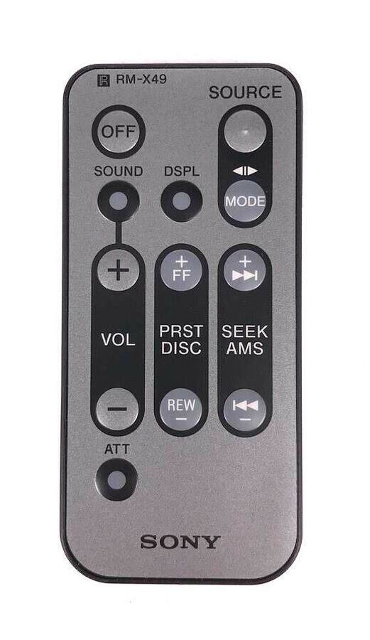 SONY RM-X49 - eredeti gyári távirányító