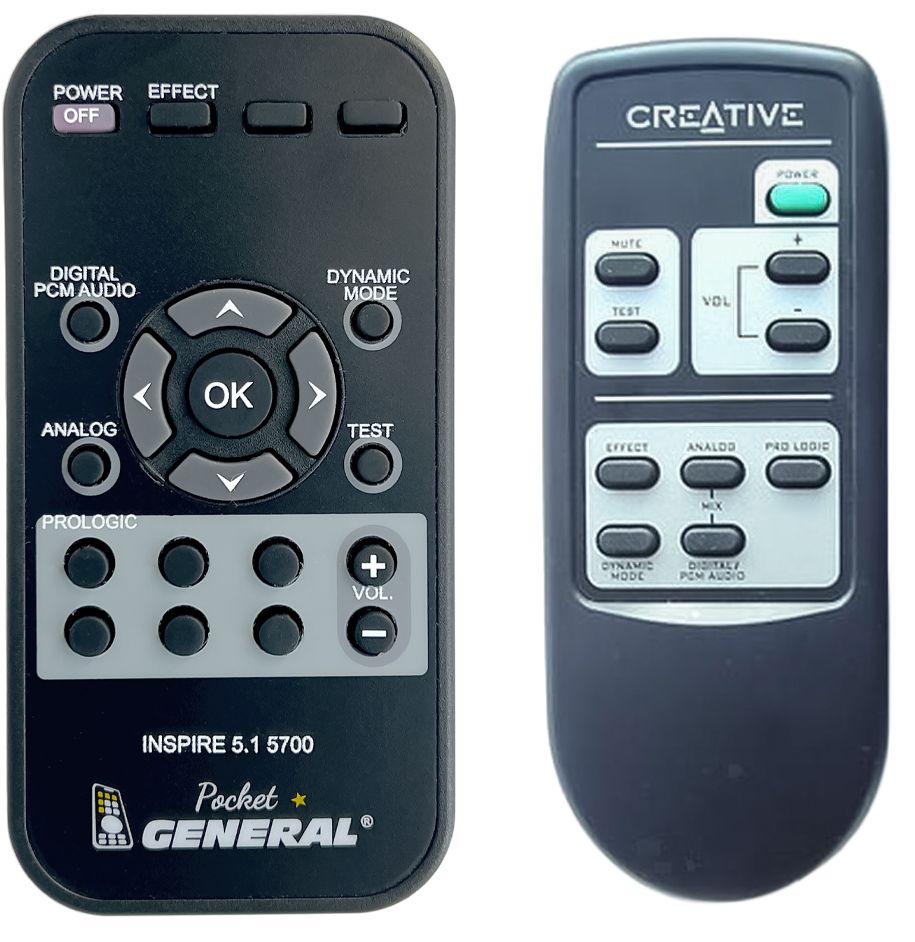 CREATIVE INSPIRE 5.1 DIGITAL 5700 -   


távirányító
 duplikátum