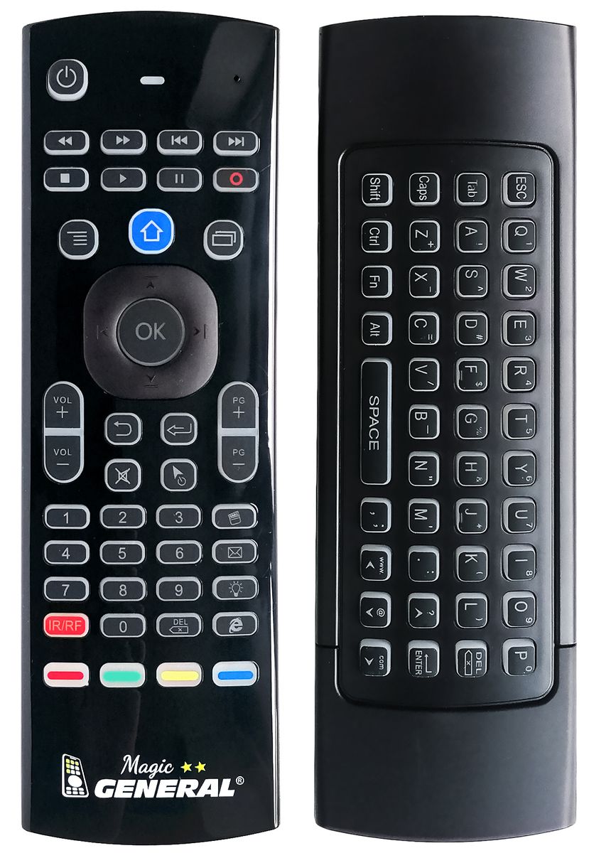 General MAGIC - remote control for SMART TV with keyboard and air-mouse function - 2. class value
