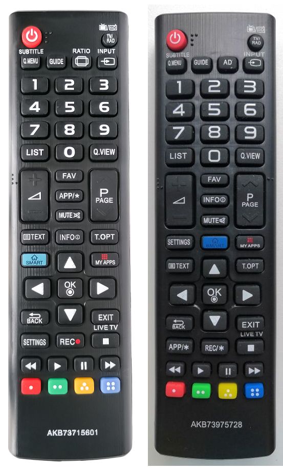 LG AKB73975728 - helyettesítő távirányító