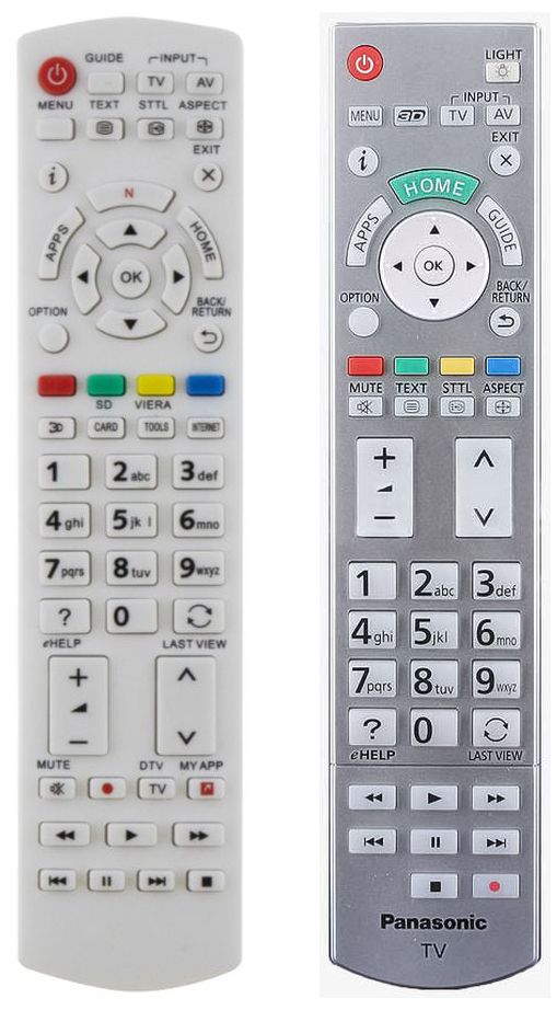 PANASONIC N2QAYB000842 - helyettesítő távirányító
FEHÉR