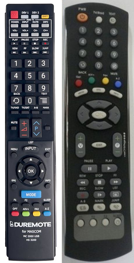 LINKBOX HD SKYLINK READY - távirányító duplikátum