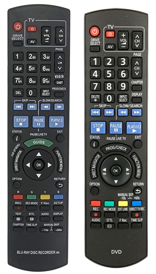 PANASONIC N2QAYB000463, DMR-EX773EPK - helyettesítő távirányító