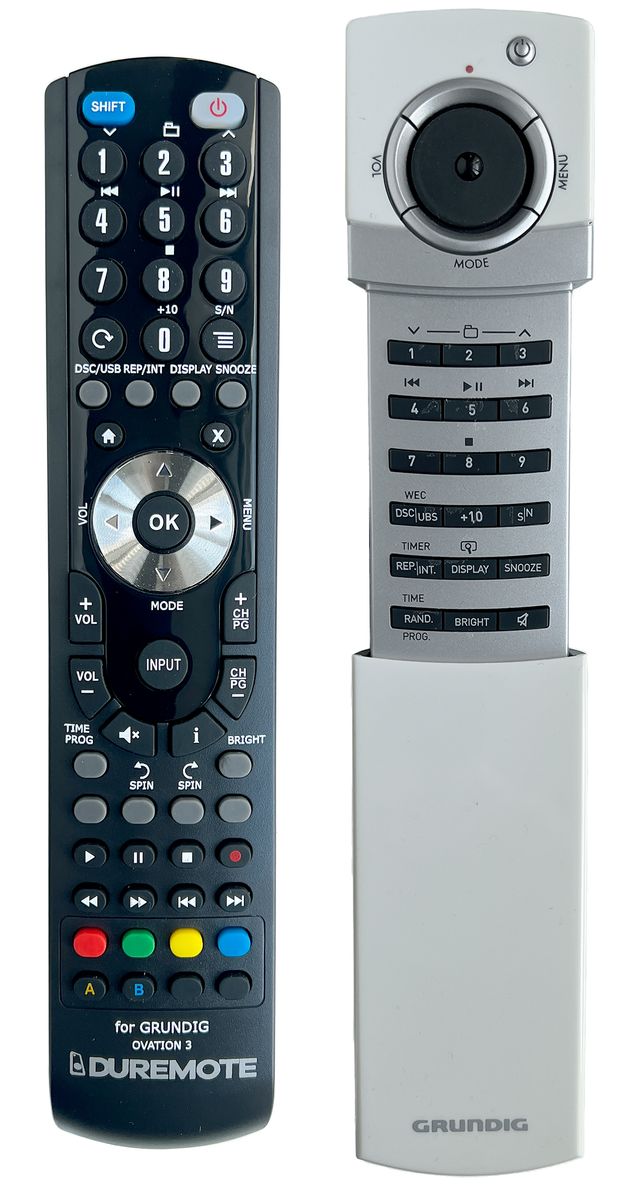 GRUNDIG  Ovation 3 CDS8120 - távirányító duplikátum