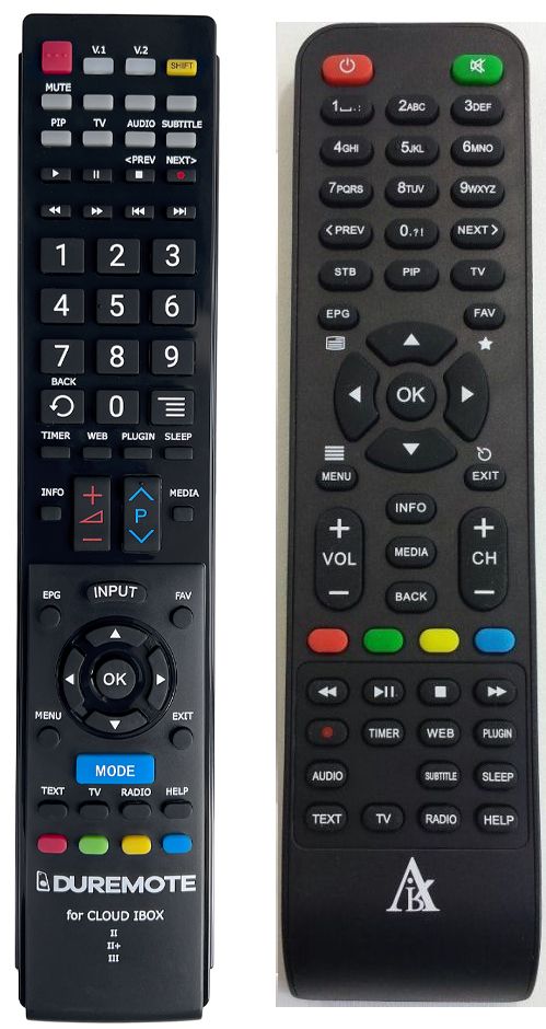 CLOUD IBOX II V2 - távirányító duplikátum