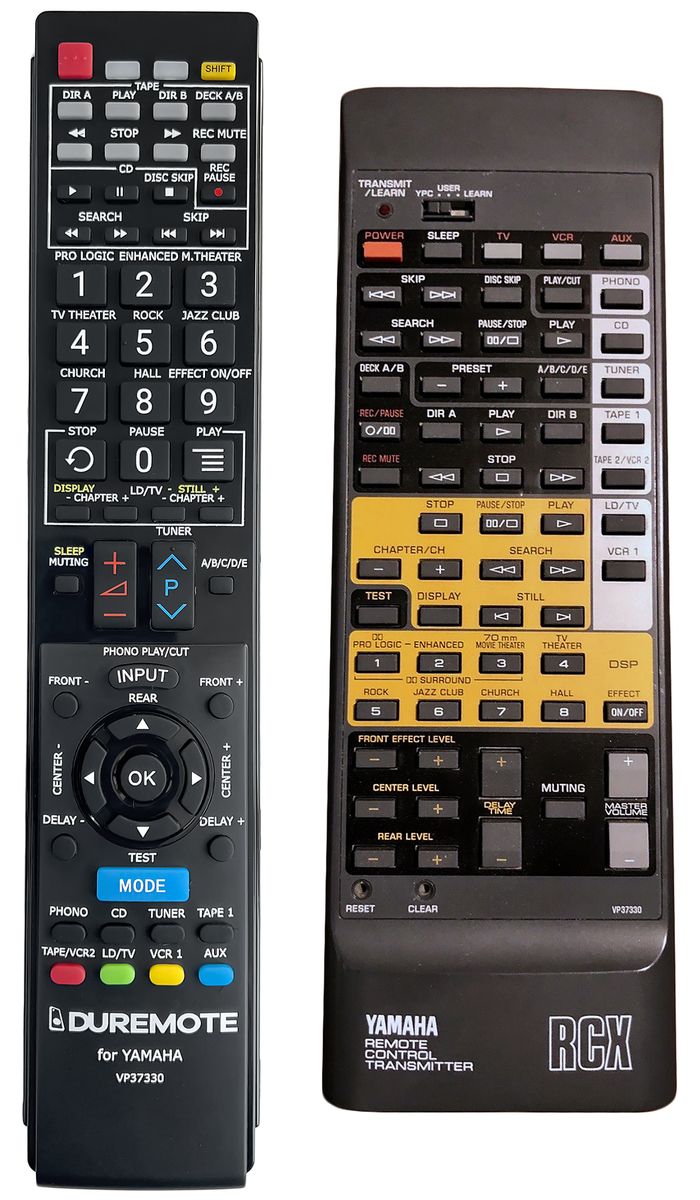 YAMAHA VP37330 - távirányító duplikátum