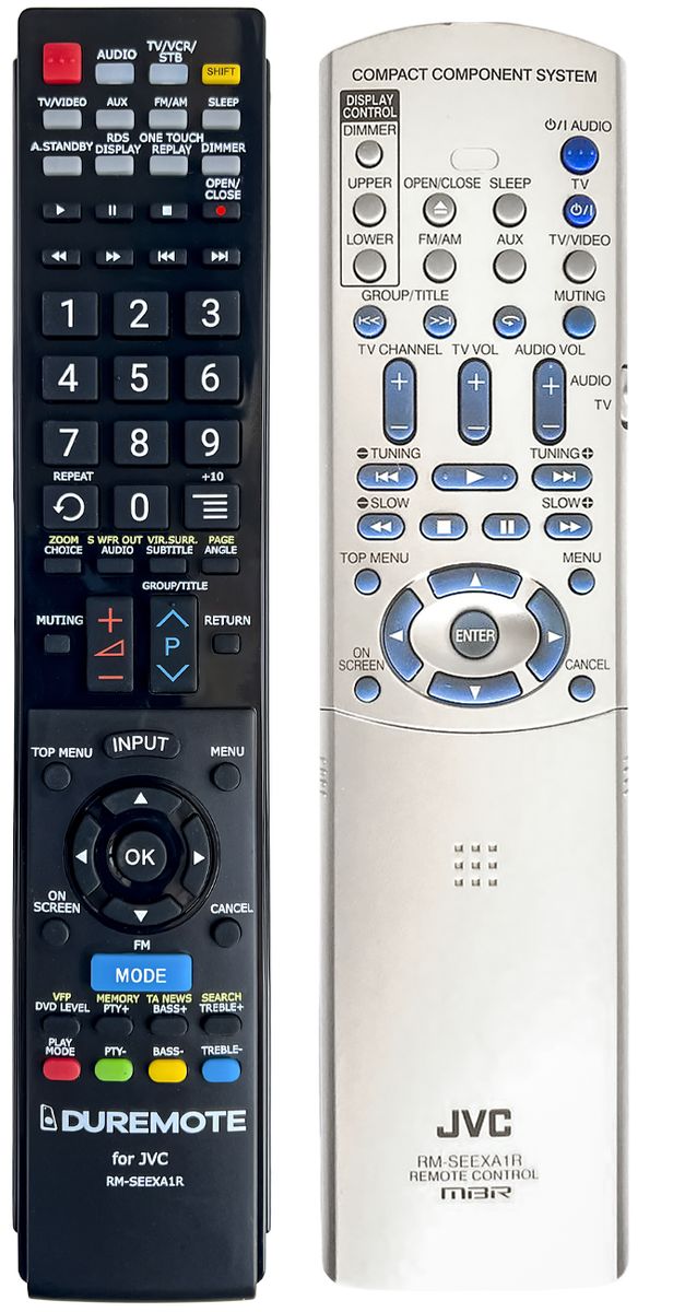 JVC RM-SEEXA1R - távirányító duplikátum