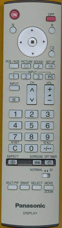 PANASONIC EUR7636070, EUR7636070R - eredeti gyári távirányító