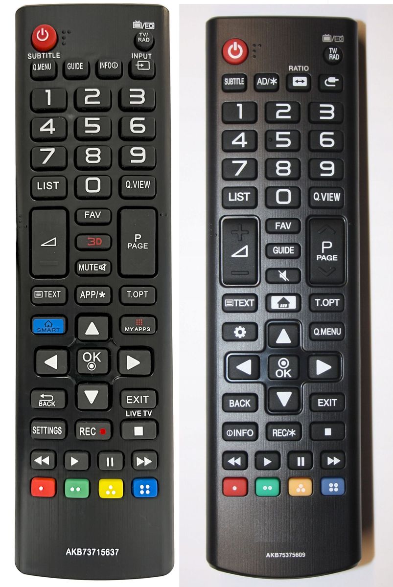 LG AKB75375609 - helyettesítő távirányító