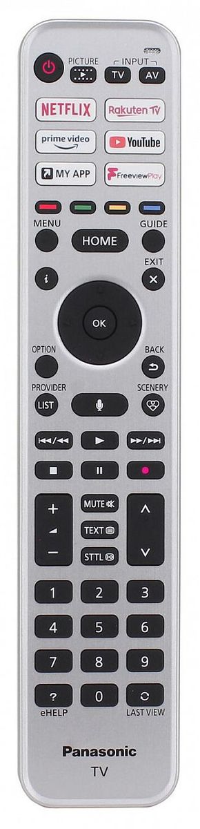 PANASONIC N2QBYA000049 - eredeti gyári távirányító hangvezérléssel
