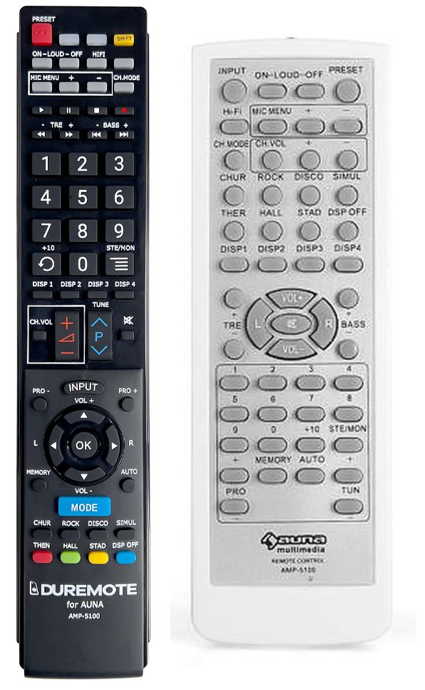 AUNA AMP-5100 - távirányító duplikátum