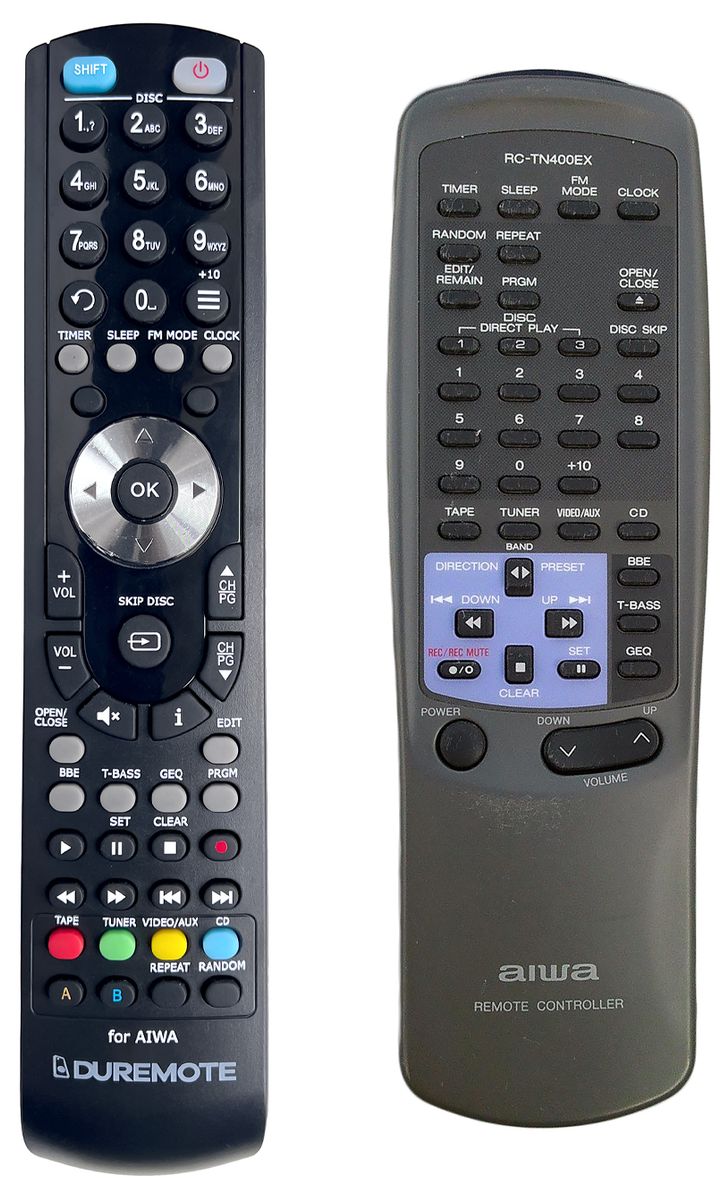 AIWA RC-TN400EX - távirányító duplikátum